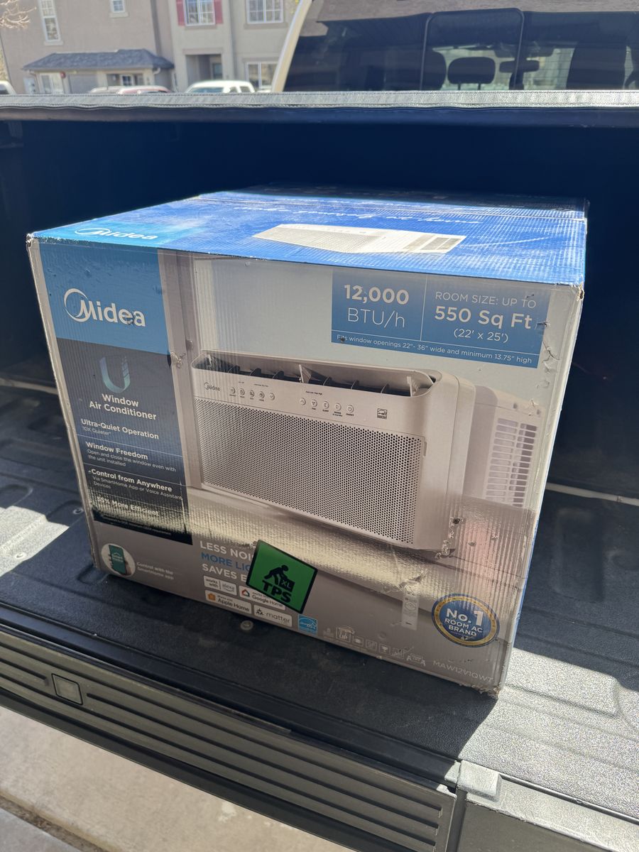 Midea 12k BTU Smart Window AC Unit - BRAND NEW IN BOX