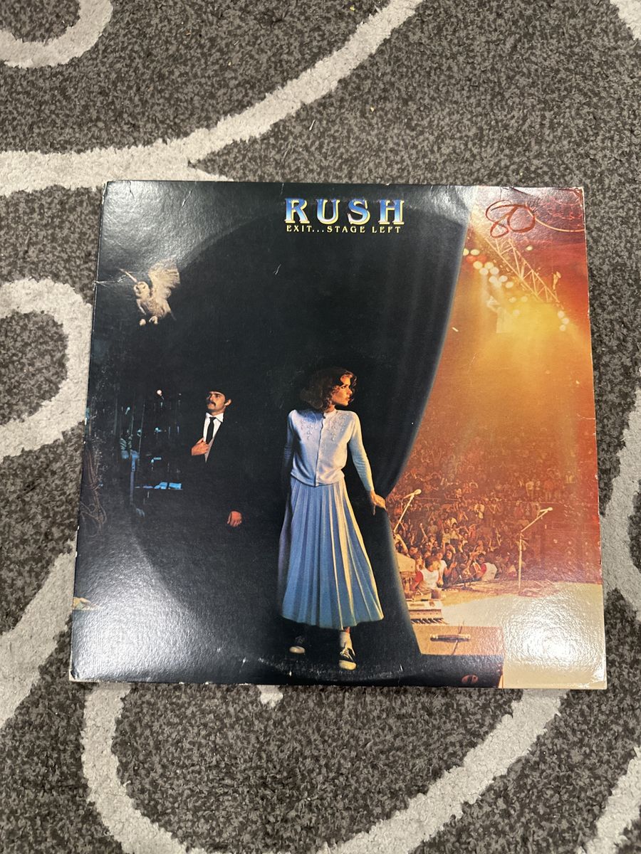 Rush Exit ..stage Left vinyl