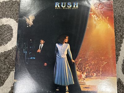 Rush Exit ..stage Left vinyl