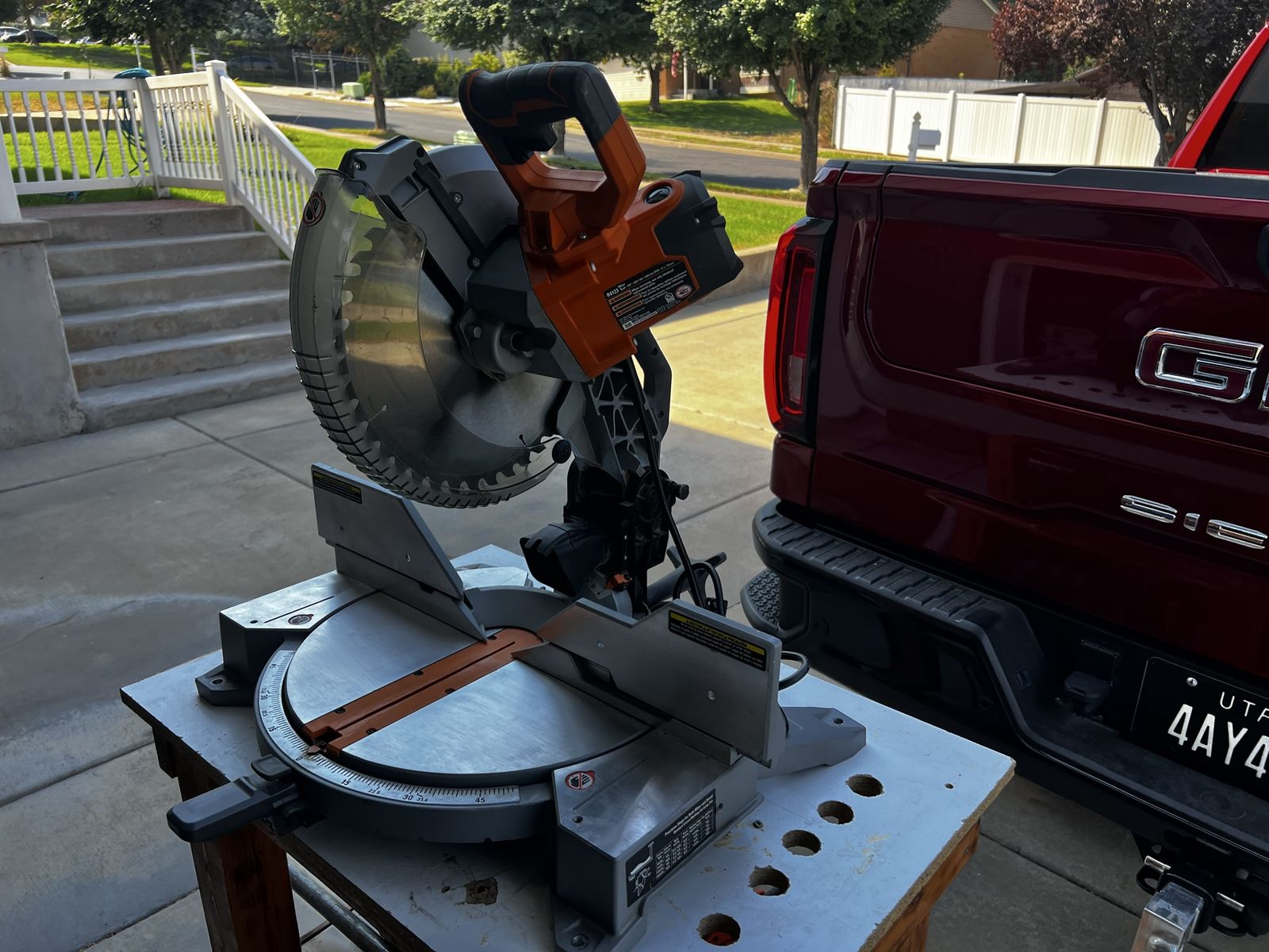 Ridgid R4123 12 Inch Compound Miter Saw 15 Amp