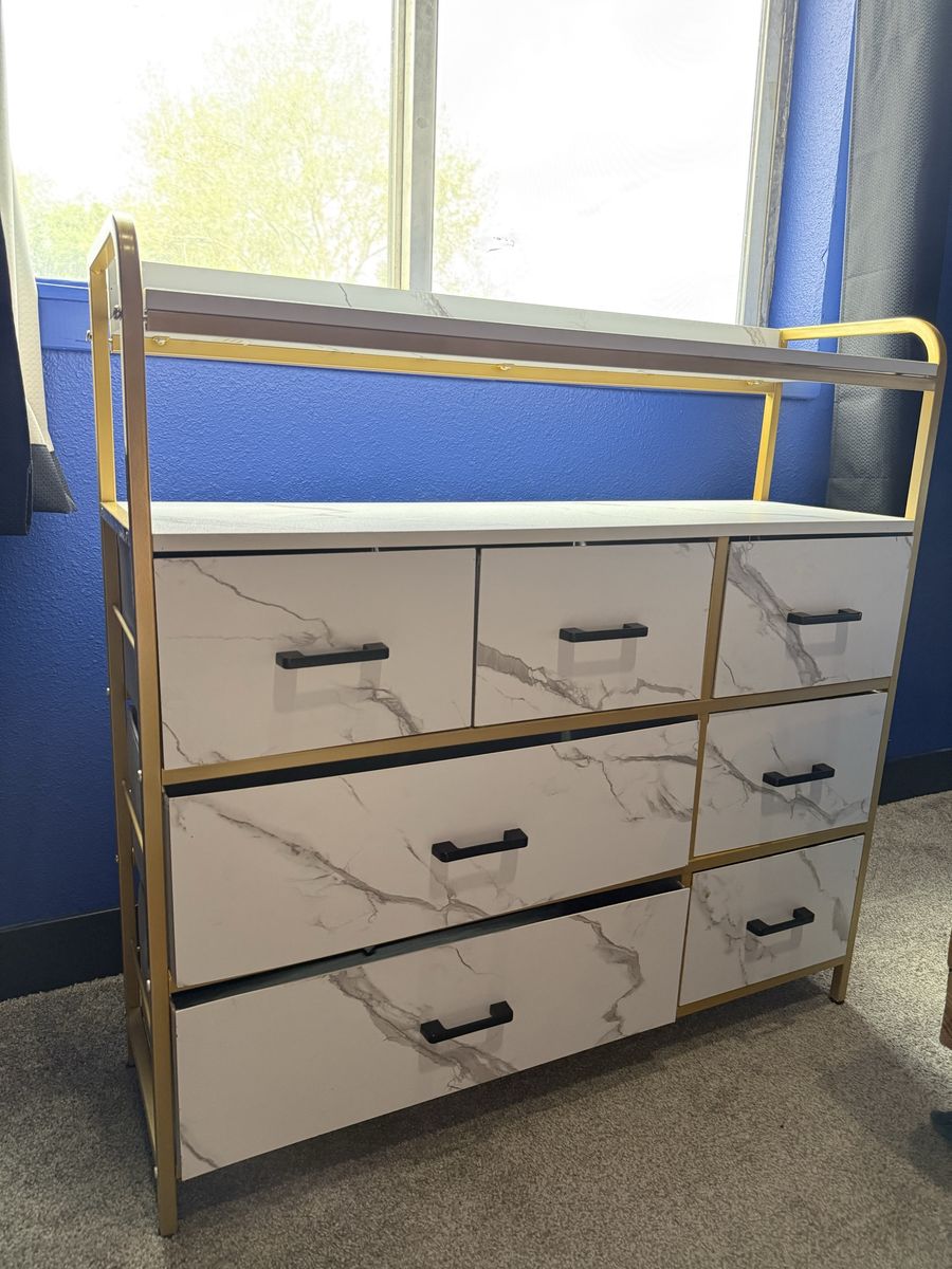 Marble Color Dresser