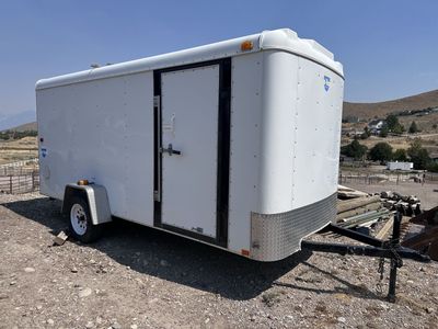 Interstate Load-Runner Single Axle Enclosed Cargo Trailer - White 6x14