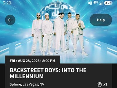 BackStreet Boys at the Sphere