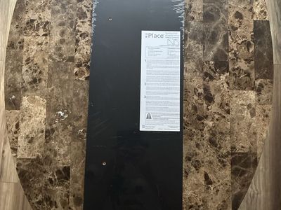 InPlace Floating Wall Shelf - Black 36" x 10" x 2" - New in Packaging