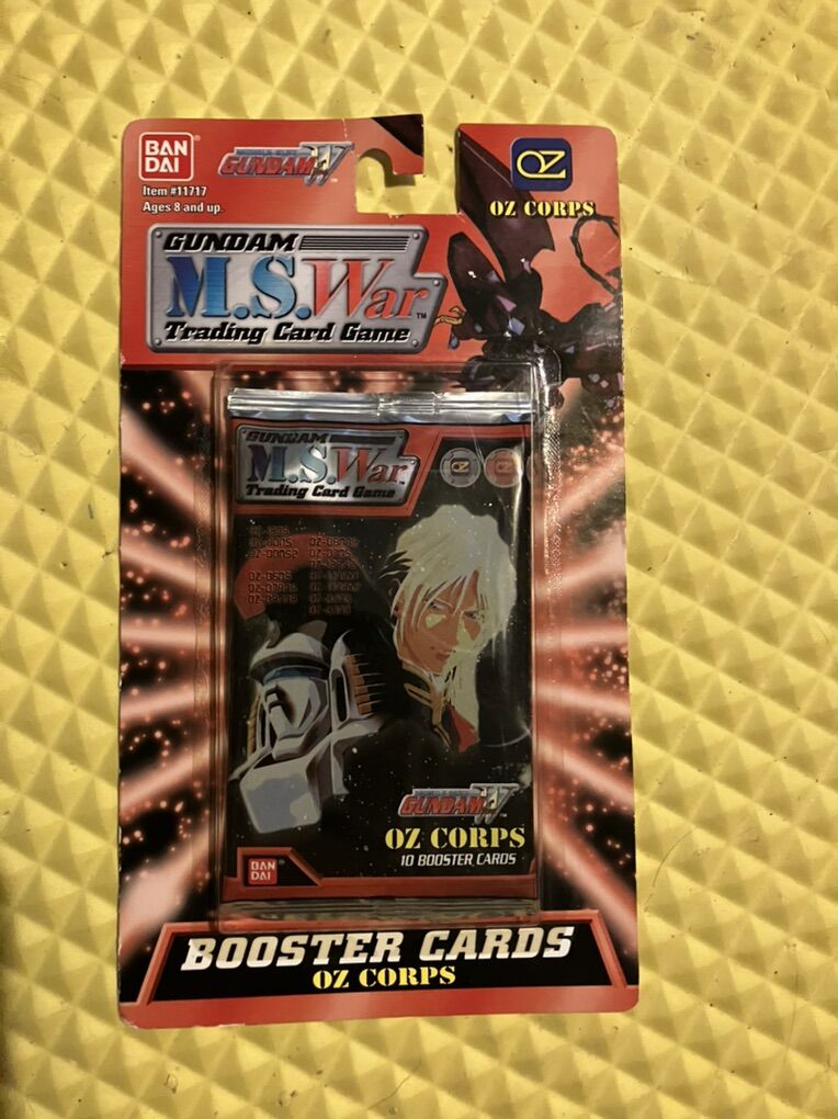 Gundam Wing TCG M.S.War Booster Packs