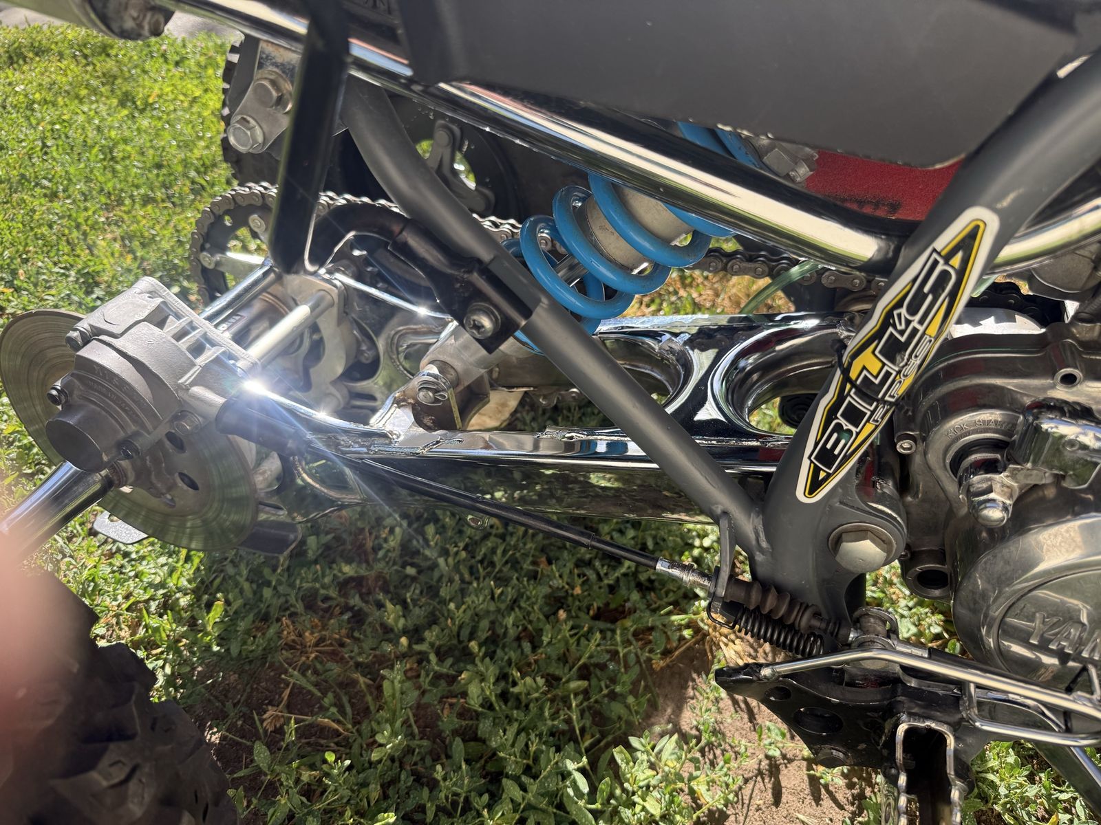 Yamaha blaster 200cc 2 stroke