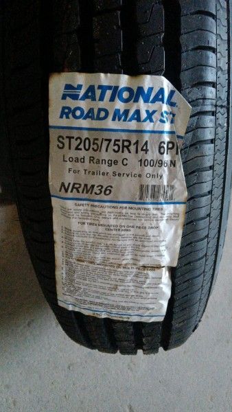 National 205/75R/14-6PLY
