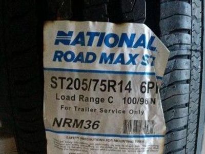 National 205/75R/14-6PLY