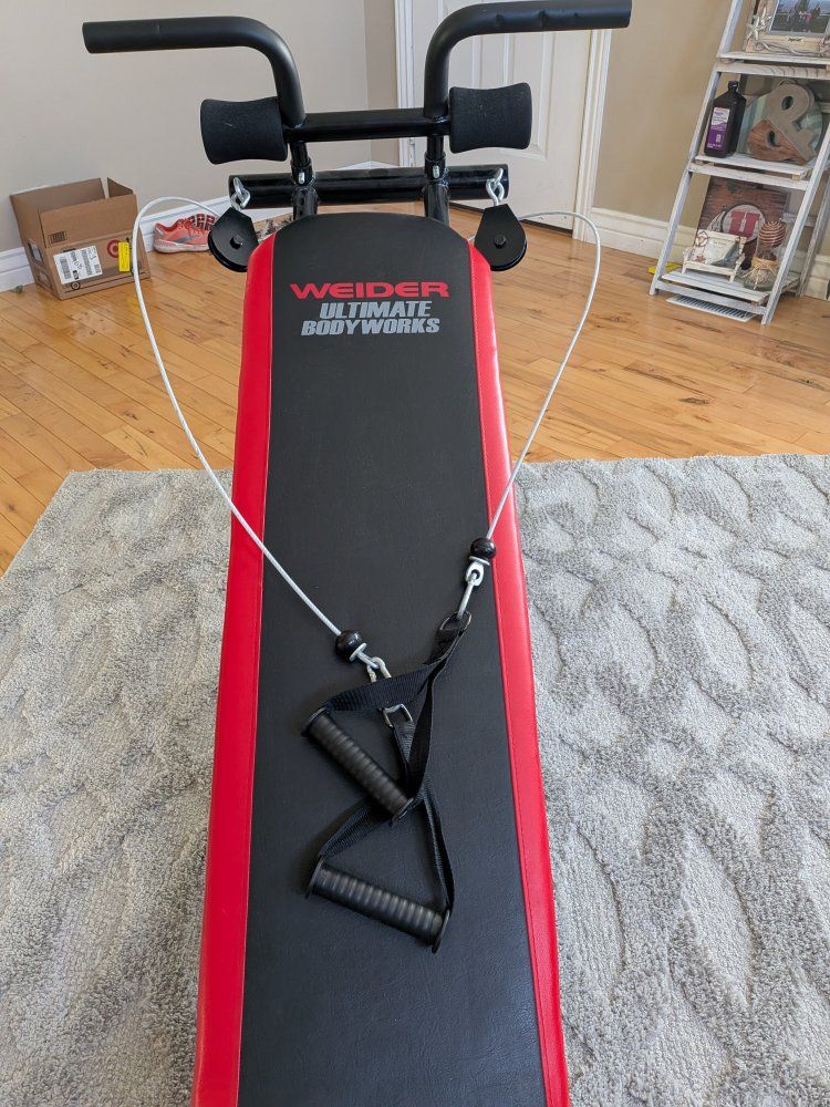 Weider Ultimate Body Works Adjustable Incline Bench