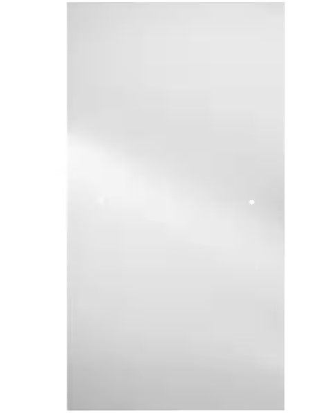 Delta 30.4 in. W x 63.1 in. H Pivot Shower Door Glass Panel in Clear Glass