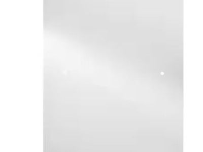 Delta 30.4 in. W x 63.1 in. H Pivot Shower Door Glass Panel in Clear Glass