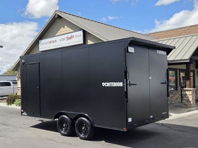 2026 Criterion 8x16 / 8.5x16 .080 Aluminum Exterior Enclosed Cargo Trailer New