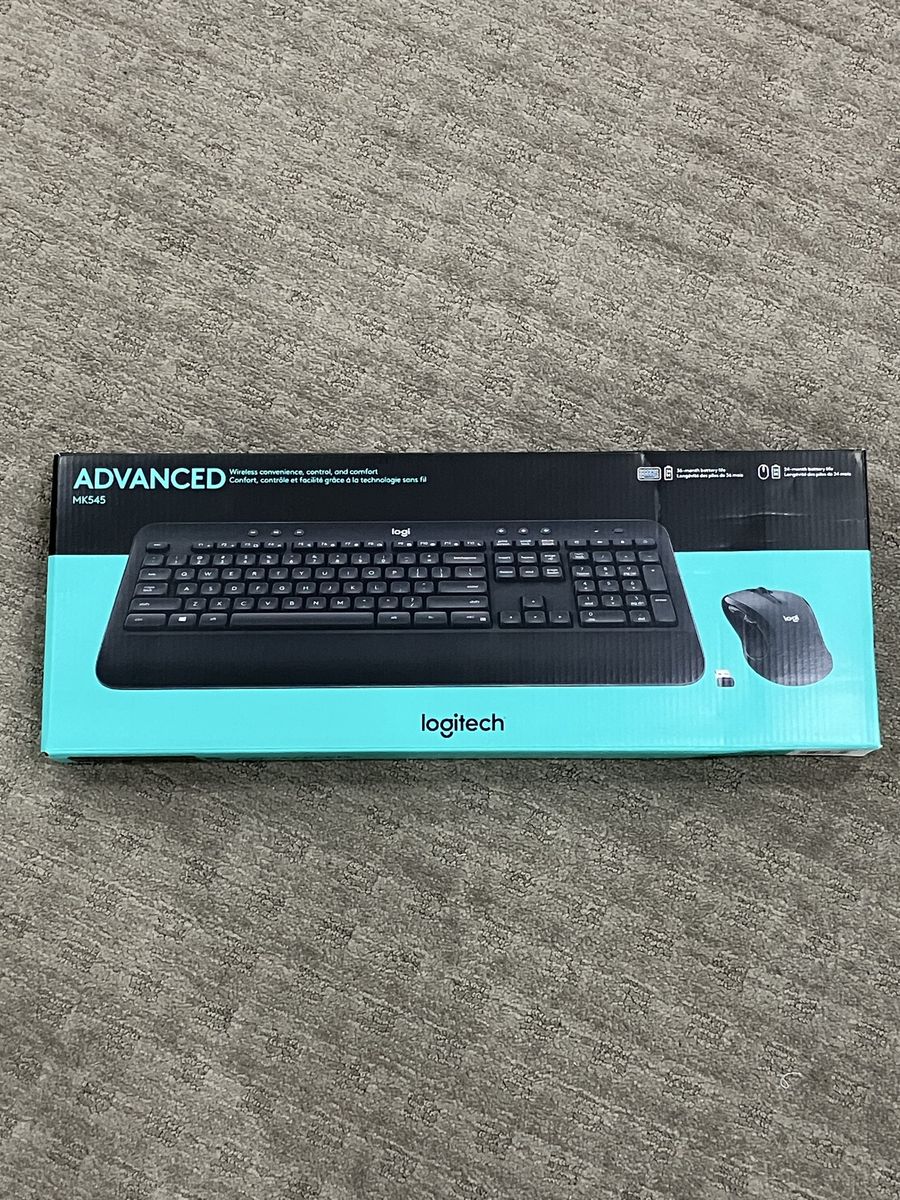 Logitech MK545 Advanced Wireless Keyboard and Mouse Combo