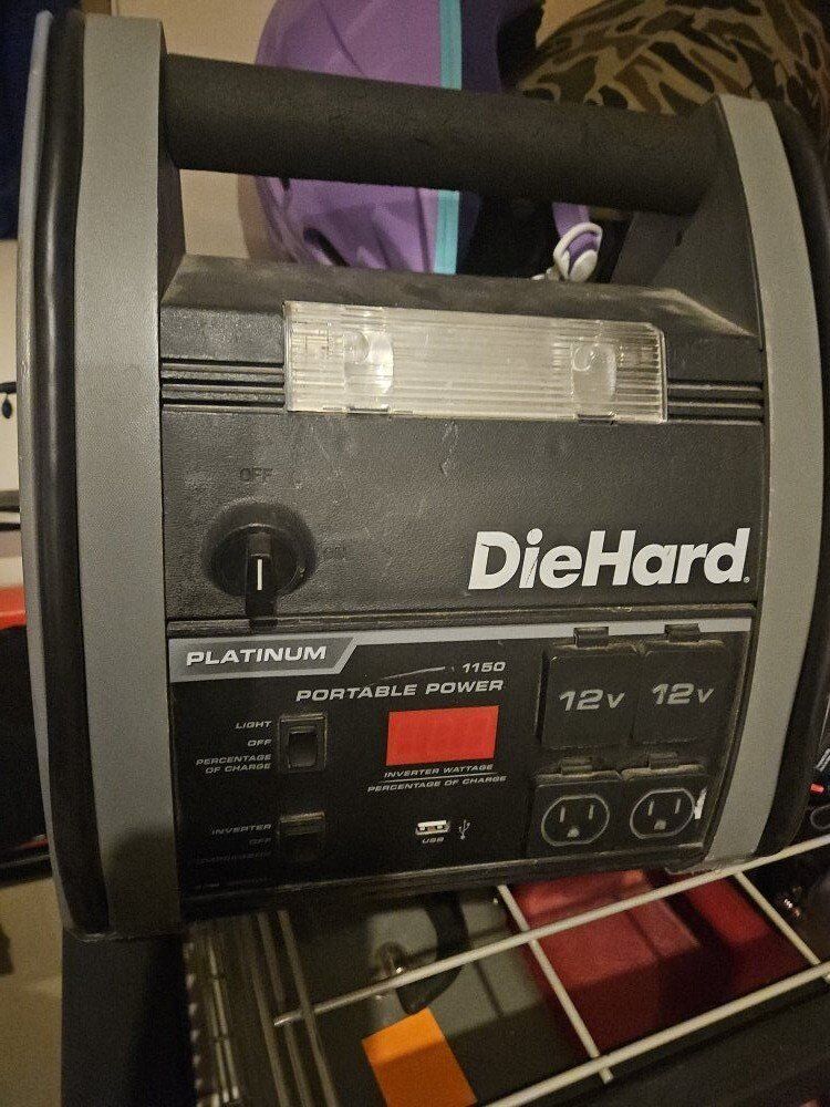 diehard 1150 portable power and jumper