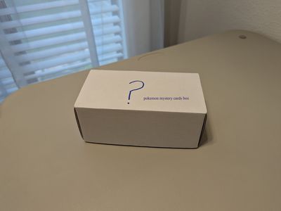 pokemon mystery cards box