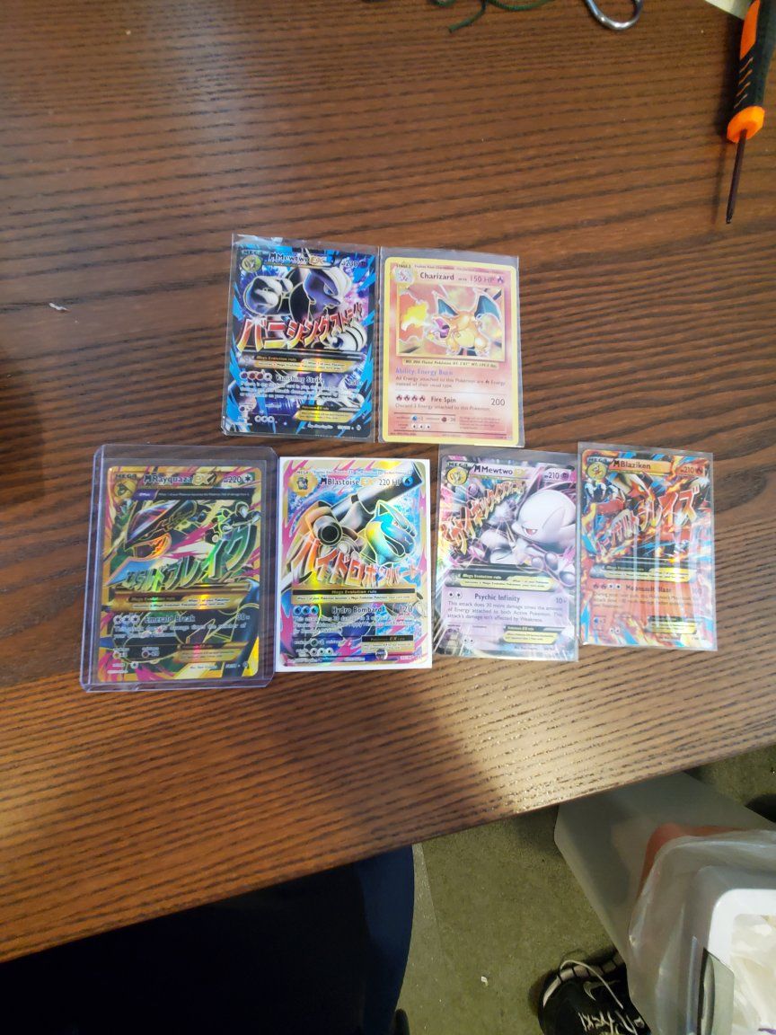 pokemon rayquaza mew blastoise charizard