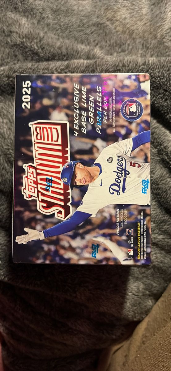 2025 Topps Stadium Club Baseball Value Box