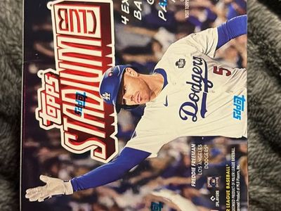 2025 Topps Stadium Club Baseball Value Box