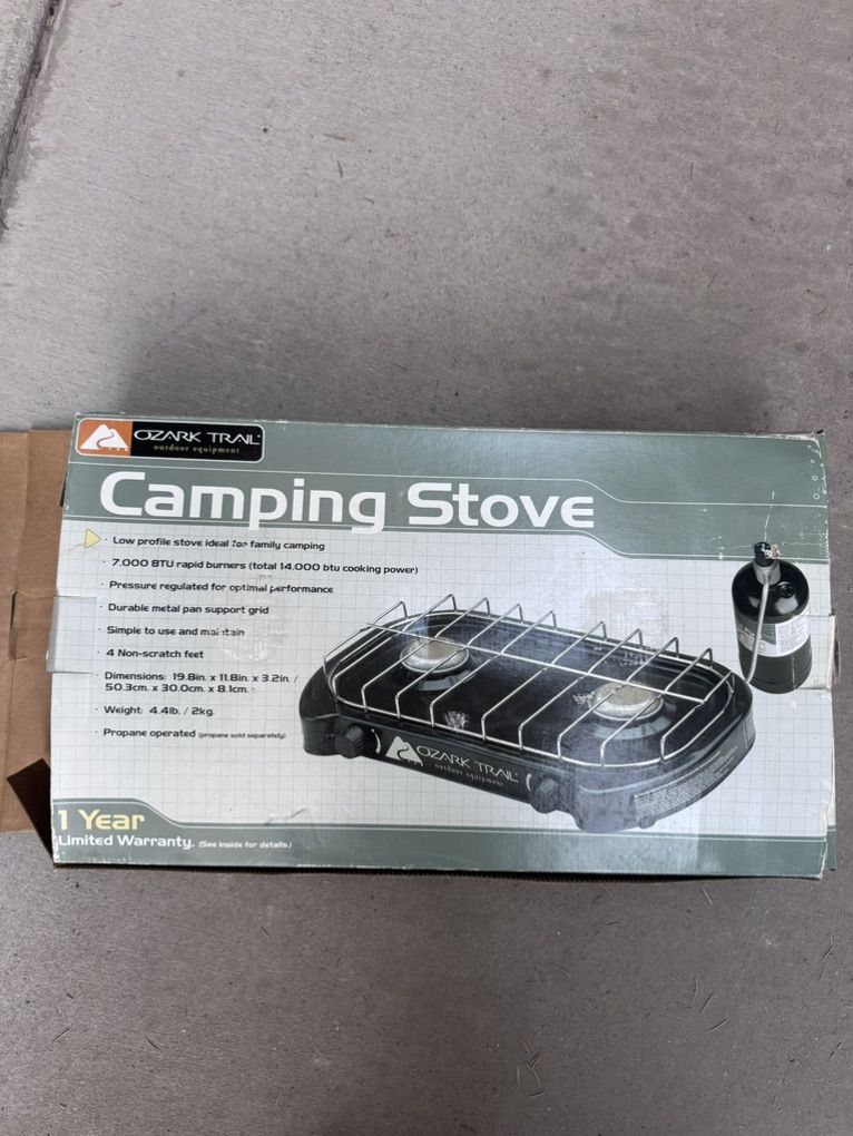 Ozark Trail 2 Burner Propane Camping Stove