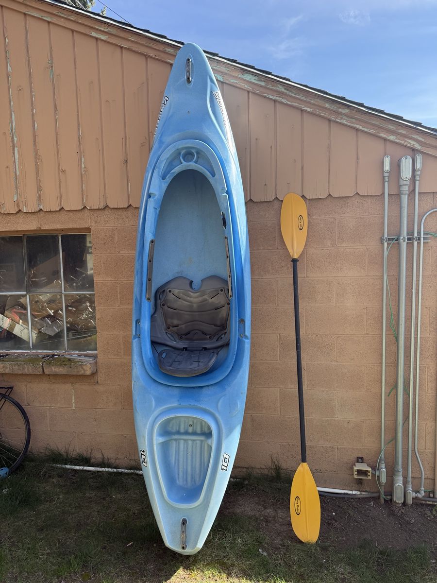 Kayak  And Paddle