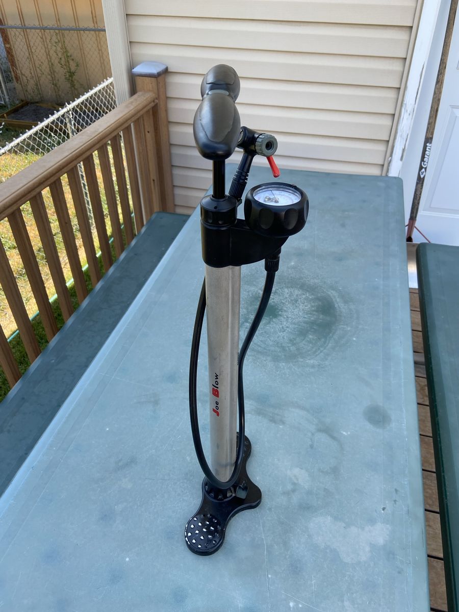 Joe Blow hand pump