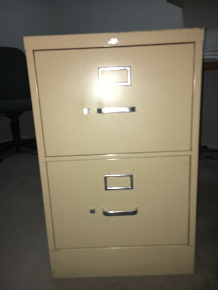 file cabinet, metal