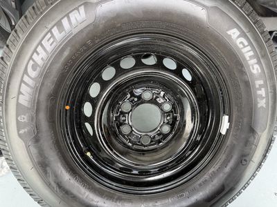 5 Michelin Agilis LTX LT245/75R16 Spare Tire on Steel Rim - Brand New!
