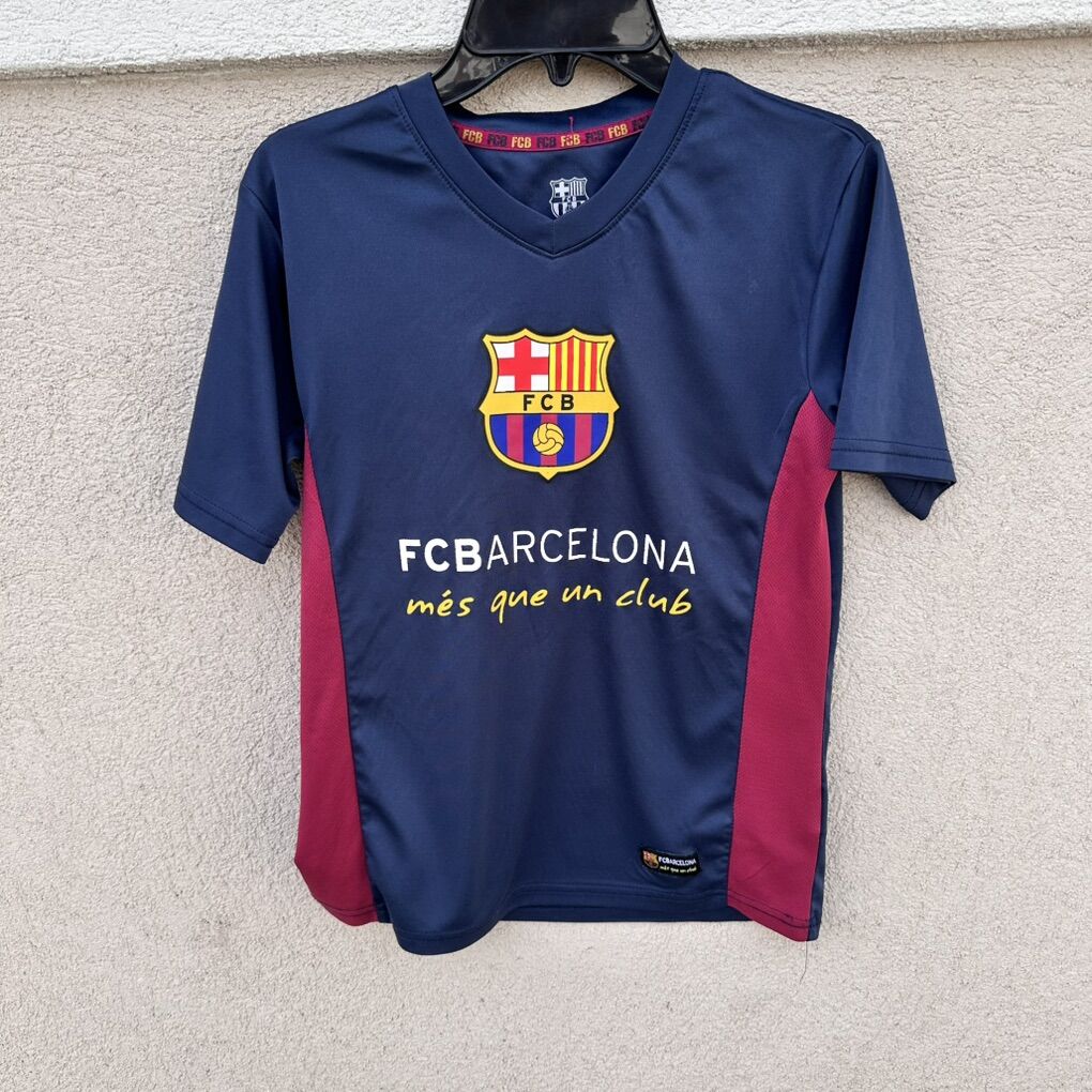 Boys Barcelona Soccer Shirt