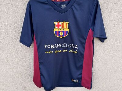 Boys Barcelona Soccer Shirt