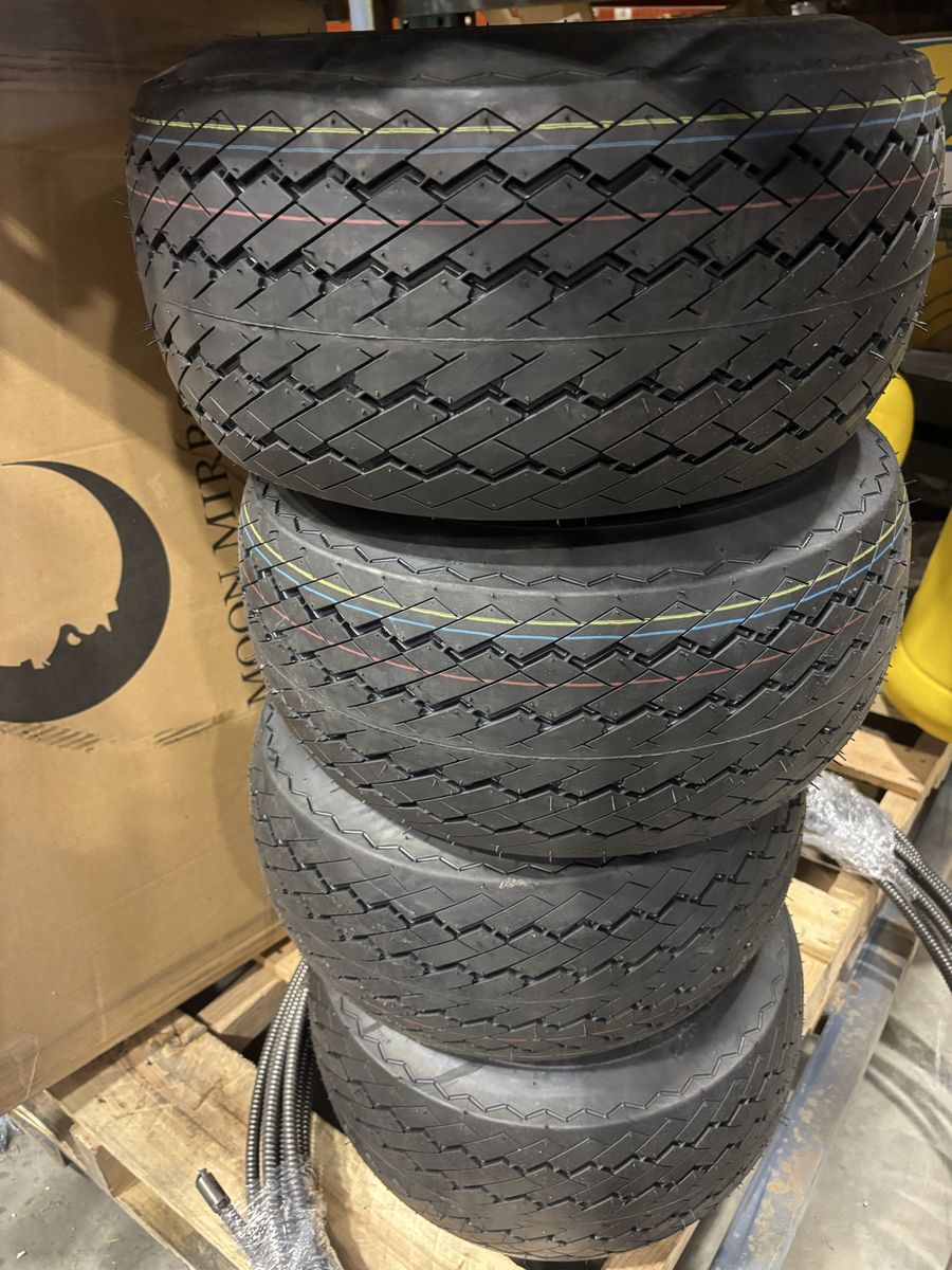 New set of Four 18X8.5-8 Golf Cart Lawn Mower Utility Tires