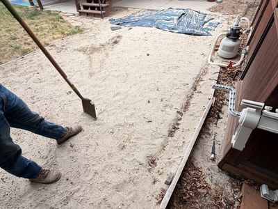 FREE Sand - Perfect for landscaping, patios, or play areas, 3.5 cubic yard