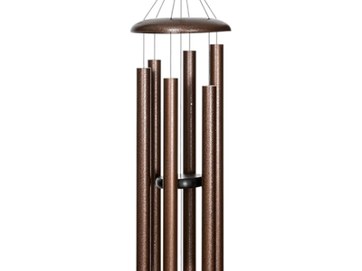 Corinthian Bells 50-Inch Copper Vein Wind Chime - Extra Large, Deep Tone, Memorial Chime