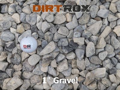 1" Washed Gravel - Home Delivery by DirtRox.com