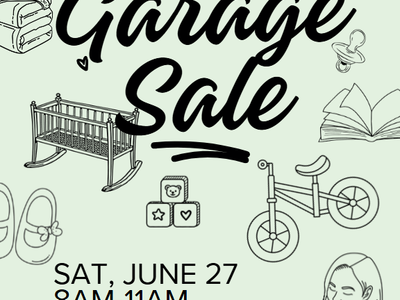 Baby & Toddler Garage Sale | Passing the savings on to you!