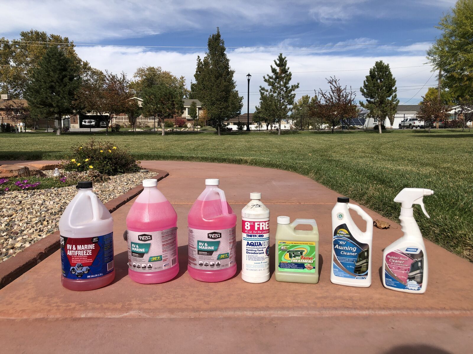 Essential RV Trailer or Camper Maintenance Supplies – Lot of 7 Items