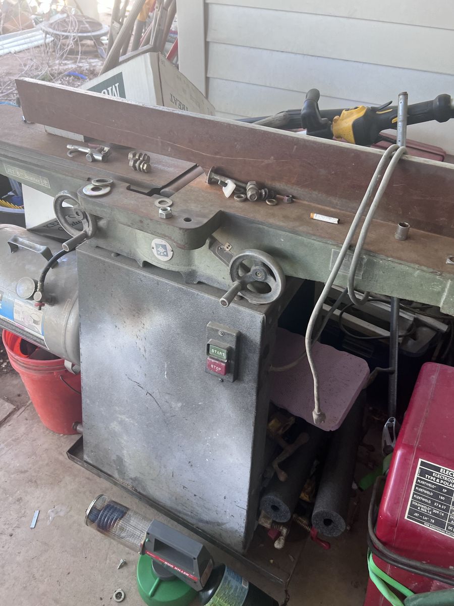 6” jet jointer