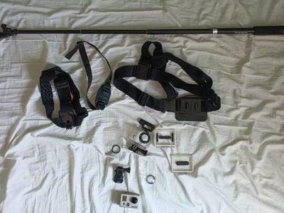 GoPro Hero 2 and accessories