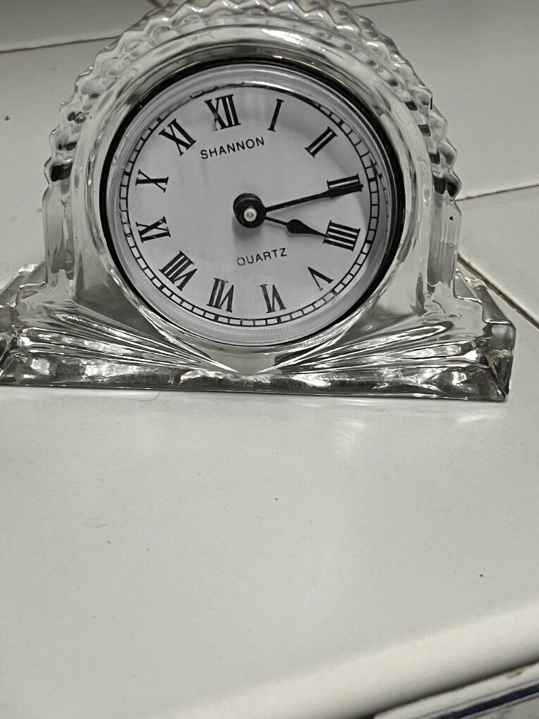 Vintage Crystal Clock