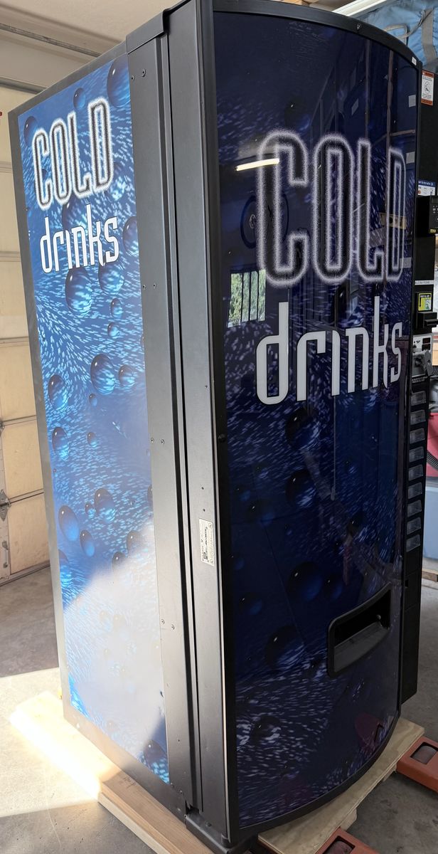 For Sale: Refurbished Dixie Narco 600E (DN600E) Soda Vending Machine - $1,999
