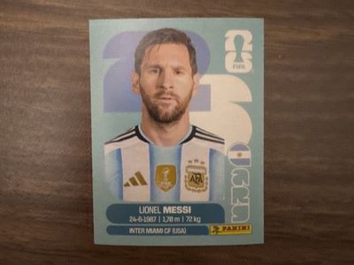Messi World Cup sticker trade