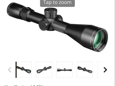 Vortex Razor Scope with Warne Skyline 1piece Precision mount included