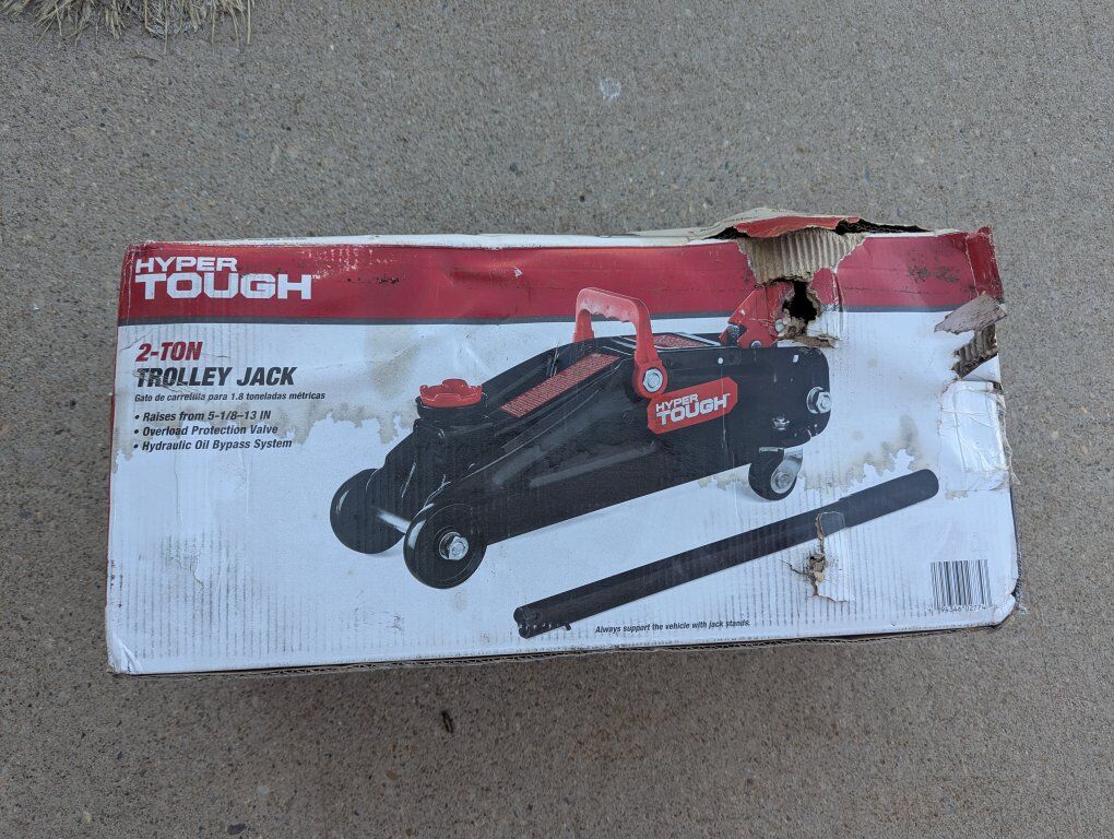 BRAND NEW HYPER TOUGH 2 TON FLOOR JACK