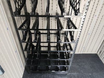 large shelf reliance food can holder storage rotation organizer rack fifo