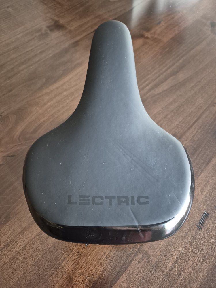 Lectric E-Bike Comfort Saddle Seat - Black, Gently Used we used once I have 2 of them $25.00 each or both $40.00