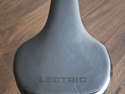Lectric E-Bike Comfort Saddle Seat - Black, Gently Used we used once I have 2 of them $25.00 each or both $40.00