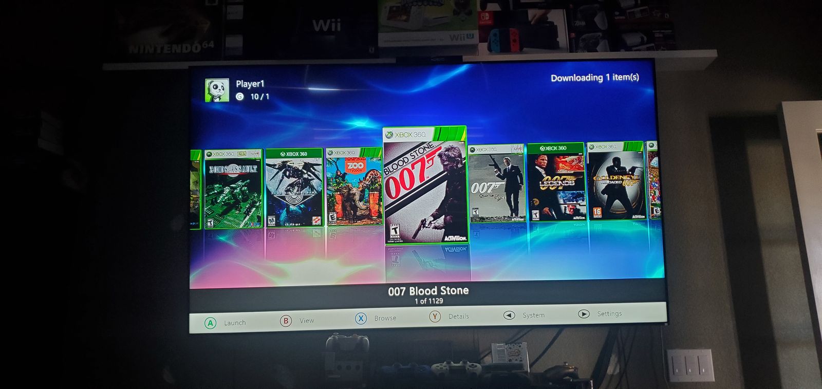 JTAG Xbox 360 8TB mod 1369 Xbox 360 697 XBLA Games