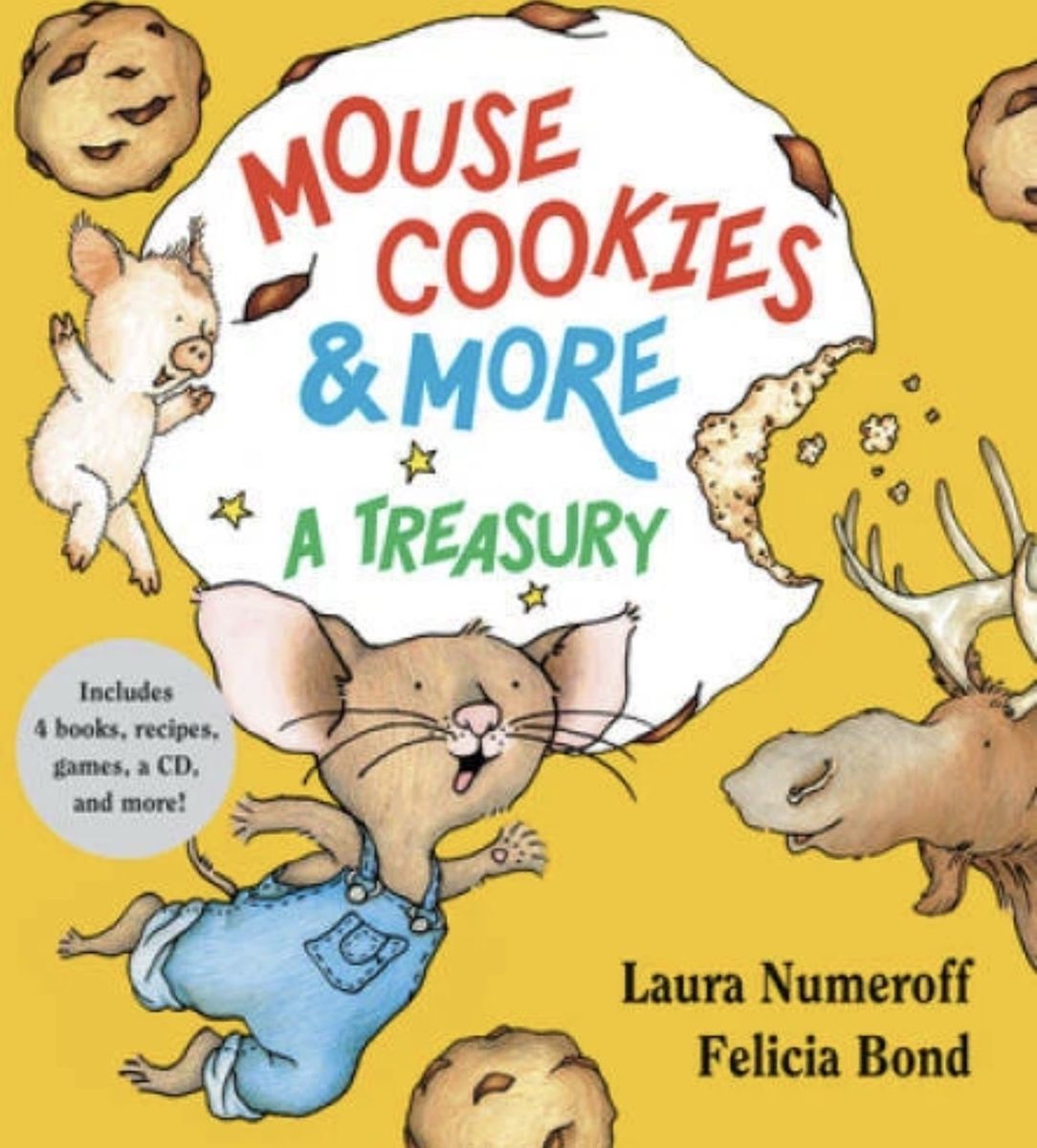 Mouse Cookies & More: A Treasury if you give a mouse a cookie Hardcover - GOOD