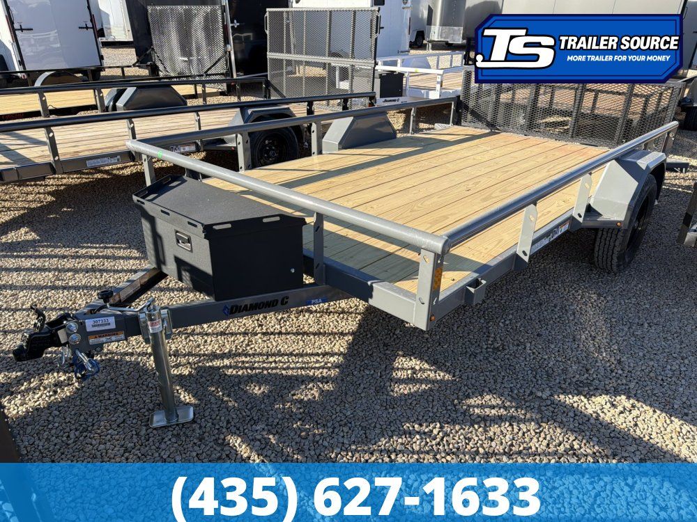 7x12 Diamond C PSA 135 Utility Trailer - 3.5K GVWR