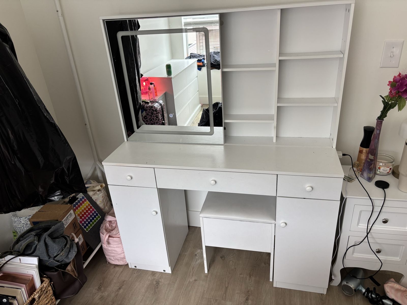 White Vanity 