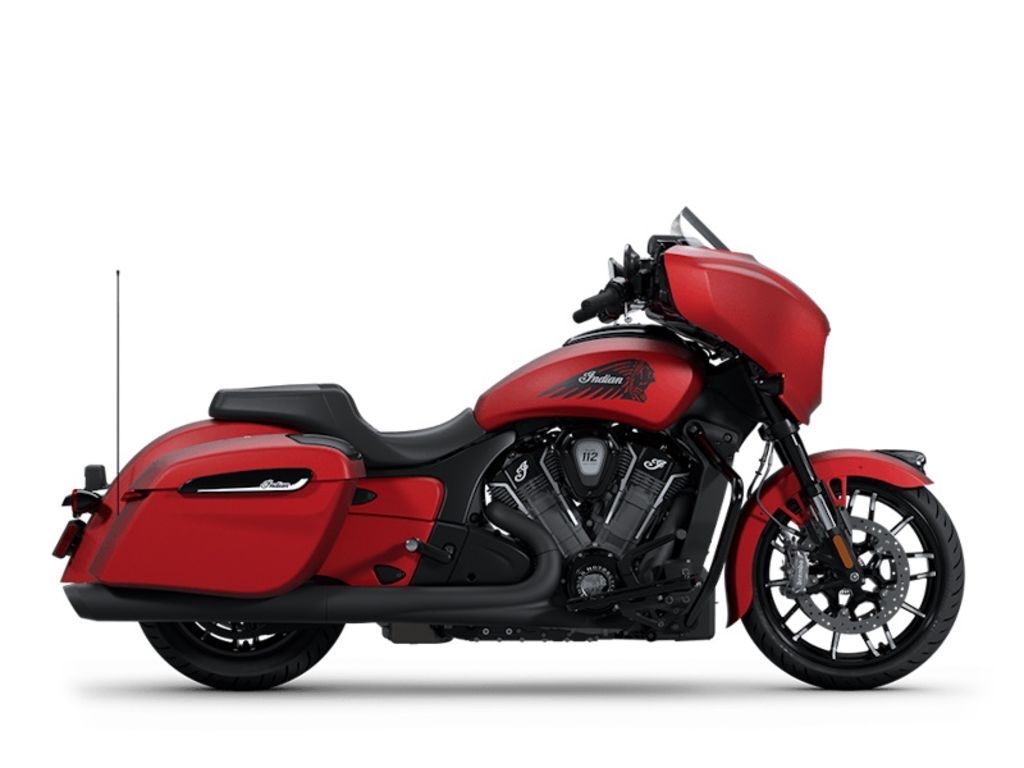2025 Indian Motorcycle® Chieftain® PowerPlus Dark Horse® 112 w/PowerBand Sunset Red Smoke